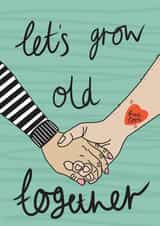 Lets Grow Old Together created by Nelly's Treasures