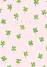 clover good luck Card 30257 created by Sophie Wade