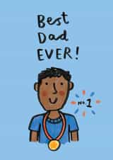 dad best dad Father's Day Card 42994 created by Jenny Seddon