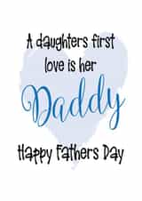 daddy adult Father's Day Card 41110 created by Rachel J Designs