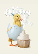 1st First Birthday Card 15618 created by Fasanian Artistry