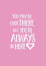 Always in My Heart, Thinking of You Card created by Elaine Miles