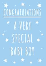 very special baby New Baby Card 16137 created by Creative Gemz