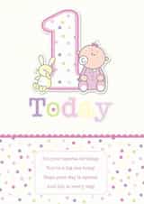 1 1st Birthday Card 18893 created by Goochicoo Designs