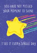Your moment to shine card created by Jennie Moore