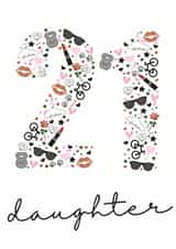 21 21st Birthday Card 10489 created by Rulu