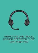 co-op gaming Birthday Card 14313 created by Dottie Mottie