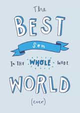 best son Birthday Card 18921 created by Jen Roffe