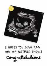 New baby pregnancy Pregnancy Card 42514 created by Rosie Johnson Illustrates