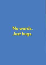 No Words Sympathy Card created by Elaine Miles