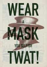 covid mask Card 41956 created by Mikeysart