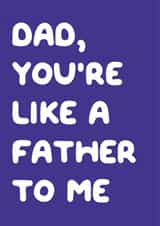 Father Dad Father's Day Card 43165 created by NerdWerk
