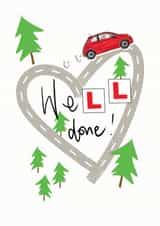 Driving Test Card created by doodleshoe paper goods