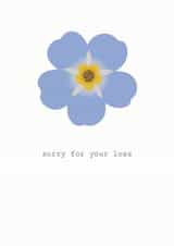 with sympathy created by doodleshoe paper goods