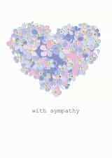 Sympathy and bereavement card created by doodleshoe paper goods