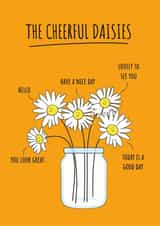 The Cheerful Daisies Card created by The Northern Bird