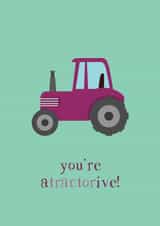 You're a-tractor-ive Card created by LAYERS DESIGNS
