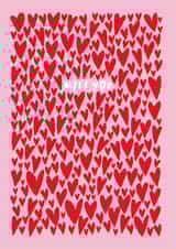 miss you boyfriend Just because Card 18974 created by Fran Butler