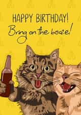 cats birthday Birthday Card 11765 created by Evie Garnett Designs