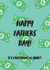 20 quid Father's Day Card 37137 created by Ellie Fflur Studio