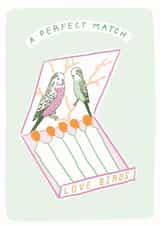 adult birds Anniversary Card 18886 created by Jacqueline Colley