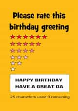 greeting star Birthday Card 15154 created by Stephanie Scala