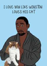 new girl love Love & Friendship Card 40156 created by Laura Frances Cards