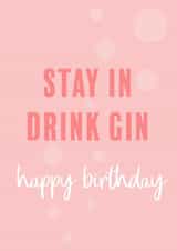 stay in Birthday Card 36040 created by Splodge Designs