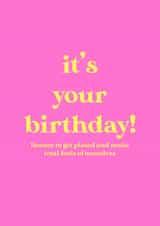 licence get pissed Birthday Card 30258 created by Sophie Wade