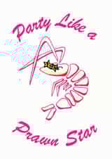 party porn star Birthday Card 19149 created by PunderWater Designs