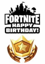 fortnite video game Birthday Card 19198 created by Wishabells Designs