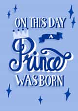 prince was Birthday Card 18267 created by Fab Bab