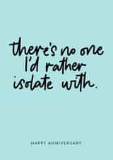 cv2020 isolation Anniversary Card 36948 created by Blink Lettering