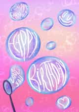 Happy Birthday Card 43056 created by Alícia Abe