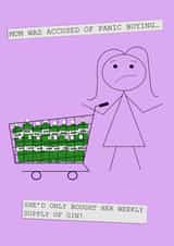 Mother's day alcohol themed card created by Olivia