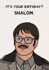 friday night dinner shalom Birthday Card 18491 created by This Crafty Couple