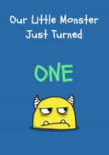 monster son Birthday Card 12446 created by @MisterDave