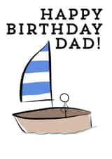 boat lover dad boat dad Card 43942 created by 16 by Sophie