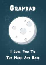 moon and back grandad Just because Card 12448 created by @MisterDave