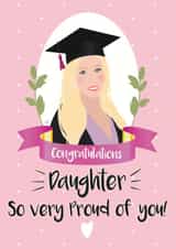 Cute Graduation Card - For Your Daughter - Congratulations Daughter created by Little Cat Creates