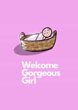 Baby girl Card 42858 created by Boy Oh Boy Designs