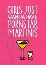 girls just Birthday Card 18727 created by The Pretty Funny Co.