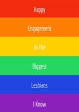 Rainbow - lesbian wedding design created by Betty's Boutique