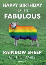 Gay LGBT Card 43620 created by Pride Cards UK