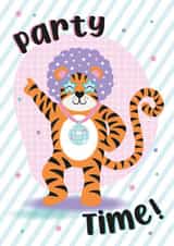 disco party Birthday Card 19348 created by Sarah Shields Designs