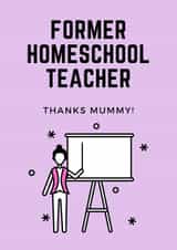 mum mummy Thank You Card 16808 created by Impossible Fox Designs