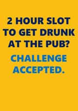 hour slot Birthday Card 43100 created by Olivia