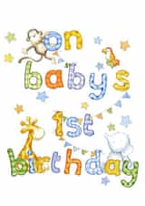 1 1st Birthday Card 16531 created by Kate Garrett