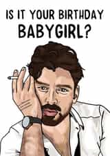 massimo are you lost baby girl Birthday Card 16294 created by Bubble&Cheek