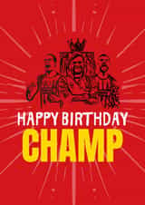 liverpool premier league Birthday Card 12386 created by Original Fox Cards